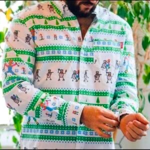 RSVLTS SkiFree Long Sleeve Shirt-NWT-Medium